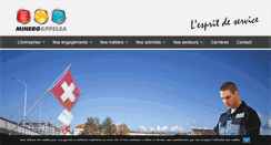 Desktop Screenshot of minerg-appelsa.ch
